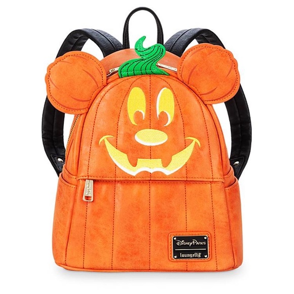 Loungefly Handbags - Mickey Mouse Pumpkin Mini Backpack by Loungefly
